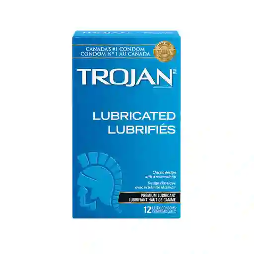 Condones Trojan Clásico (12 Unidades)