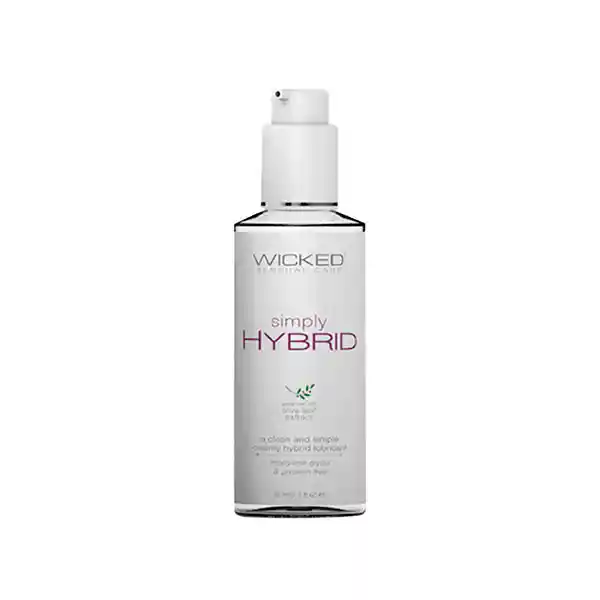 Lubricante Simply Hybrid Con Extracto De Hoja De Olivo 70 Ml.