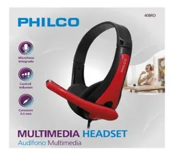 Audífono Multimedia Philco 408rd Microfono