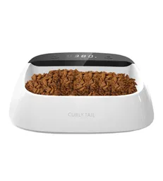 Curly Tail Plato Digital De Pesaje Para Perros Y Gatos 350 Ml