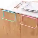 Colgador Organizador De Paños De Cocina Rosado