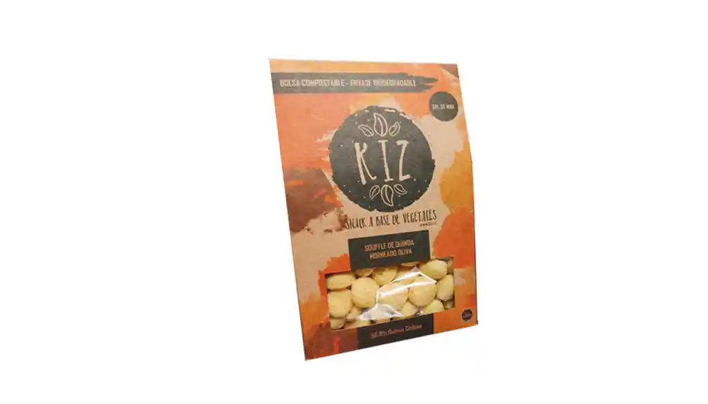 Kiz Snack Quinoa Oliva Sal De Mar 120grs