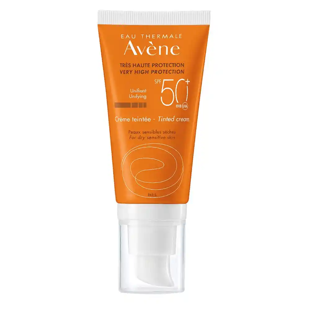 Avene Bloqueador Crema Col Fps 50+