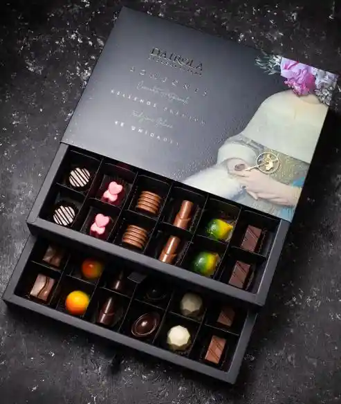 Caja 48 Bombones Rellenos Premium
