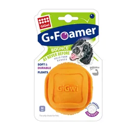 Juguete Perros Gigwi Pelota Foamer Tpr Naranja