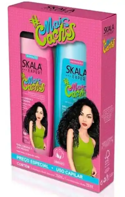 Kit Mais Cachos Skala Sh + Acond