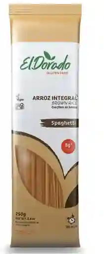 El Dorado Pasta Arroz Integral Spaghetti - 250 Grs