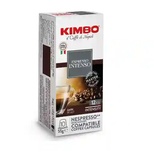 Kimbo Café Intenso Capsulas X 10 Unidades- Nespresso® Compatible