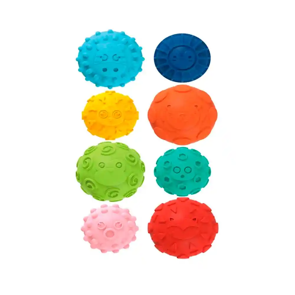 Huanger Pelotas De Textura 8 Piezas