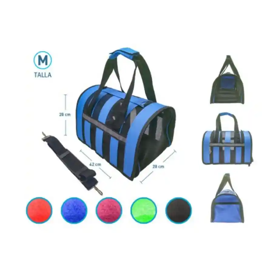 Bolso Transportador Para Mascotas Talla M 72213