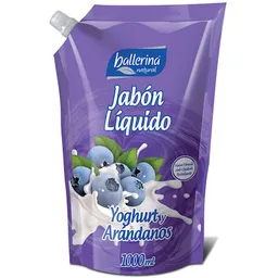 Ballerina Natural Jabon Liquido Yogurth Y Arandanos