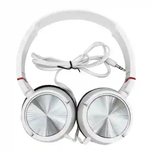 Audífono Plus Extra Bass Blanco Con Cable