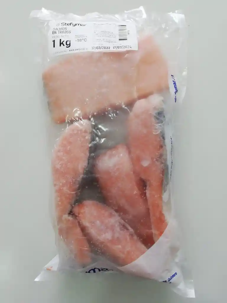 Salmón En Trozos 1 Kg.