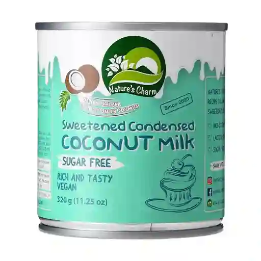 Leche Condensada De Coco Sin Azúcar 320 Grs