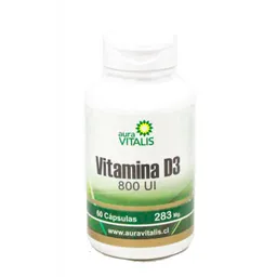 Vitamina D3 800ui X 60 Capsulas