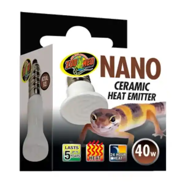 Zoo Med Calentador de Cerámica Para Reptiles Nano