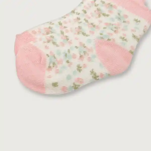 Pack Calcetines de Niña Rosado Talla 3/6M Opaline