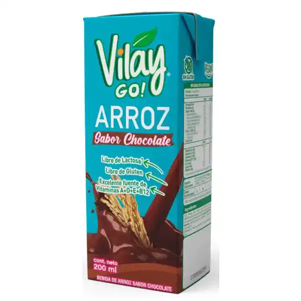 Vilay Bebida de Arroz Chocolate 200 mL