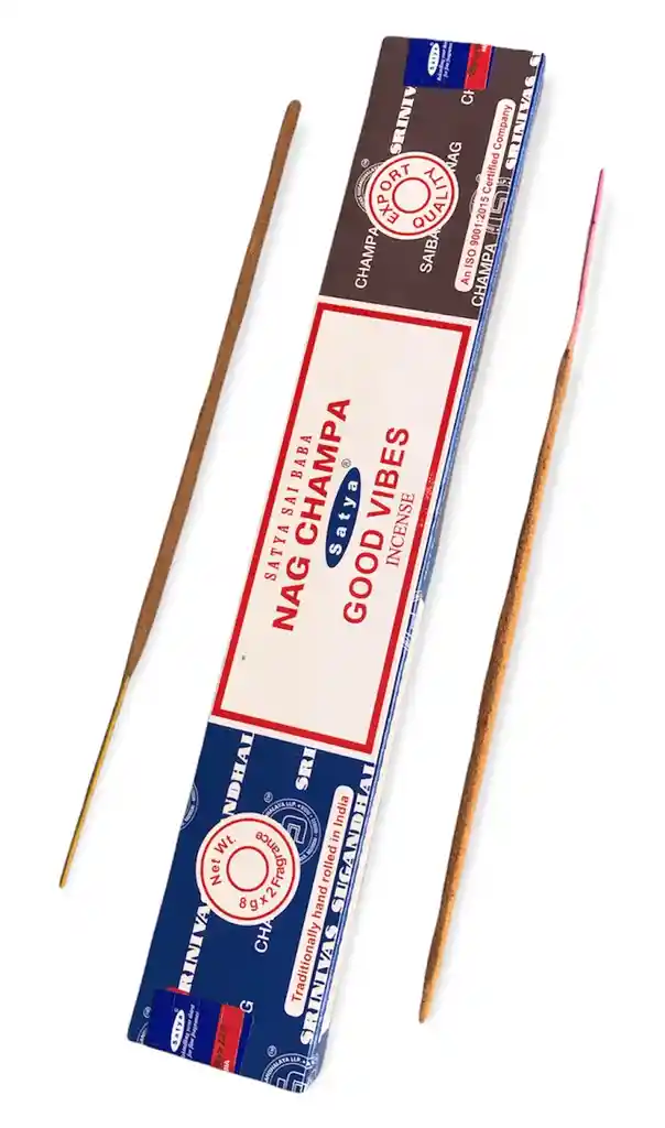 Nag Champa Incienso Doble  Y Buenas Vibras