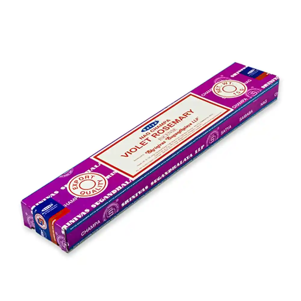 Incienso Nag Champa Violet Rosemary