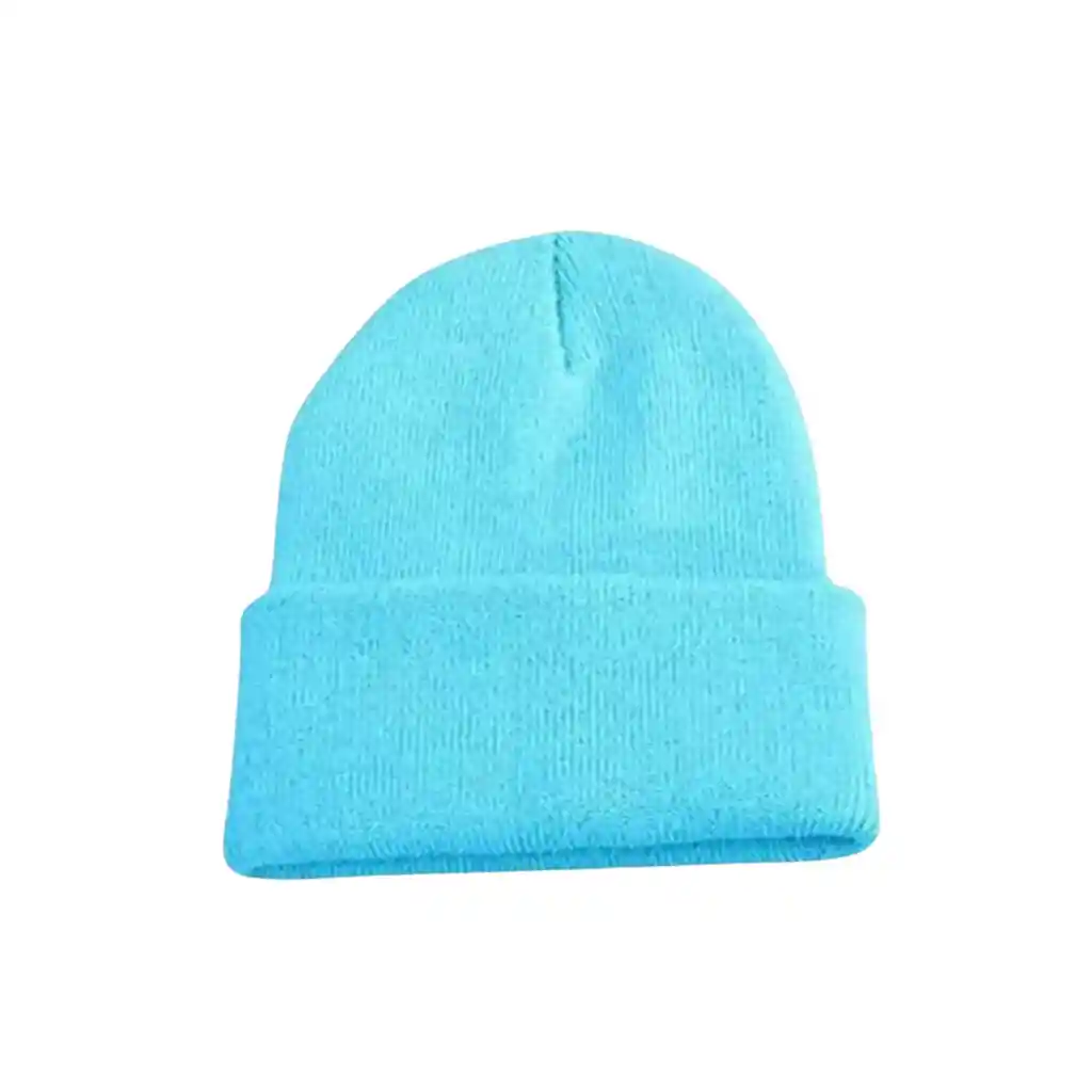 Gorro Beanie Lana Doblez