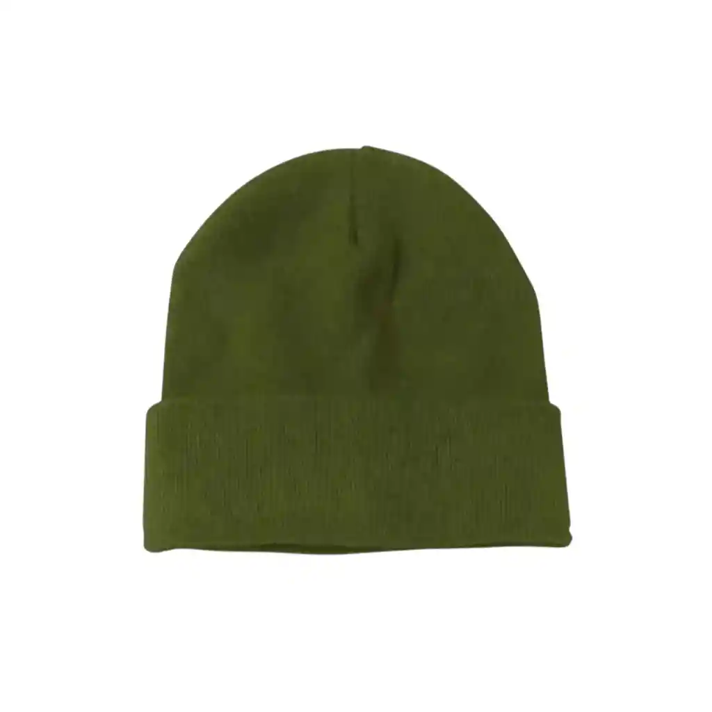 Gorro Beanie Lana Doblez