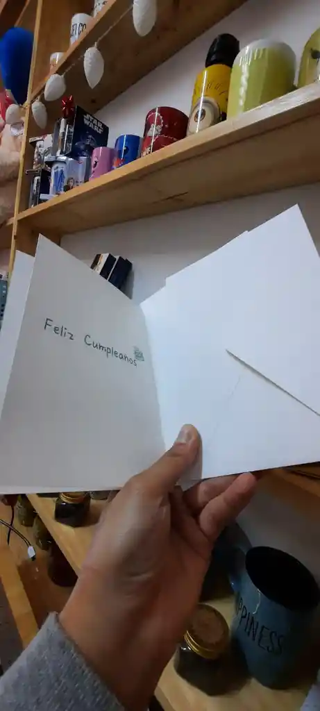 Tarjeta Cumpleaños Elefante