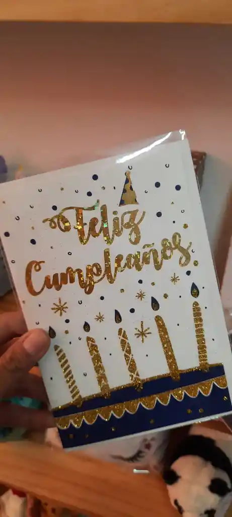 Tarjeta Cumpleaños Torta