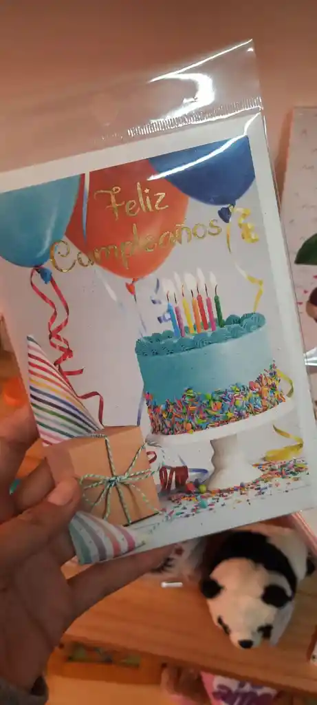 Tarjeta Cumpleaños Torta