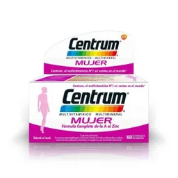 Centrum Mujer X 60 Comprimidos Recubiertos