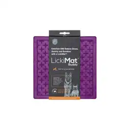 Lickimat Buddy Purple For Dog