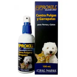 Fiprokill Solución Spray Antipulgas