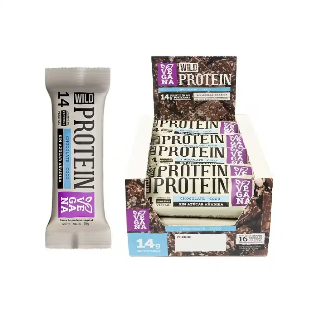 Wild Protein Chocolate - Caja 16 Unidades