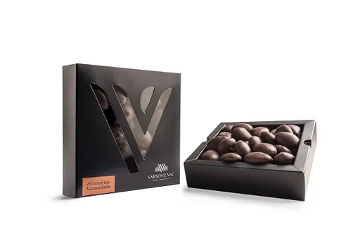 caja almendrita aCarameladas chocolate 120 g