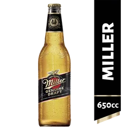 Miller Cerveza 4.7O 650 C.C.