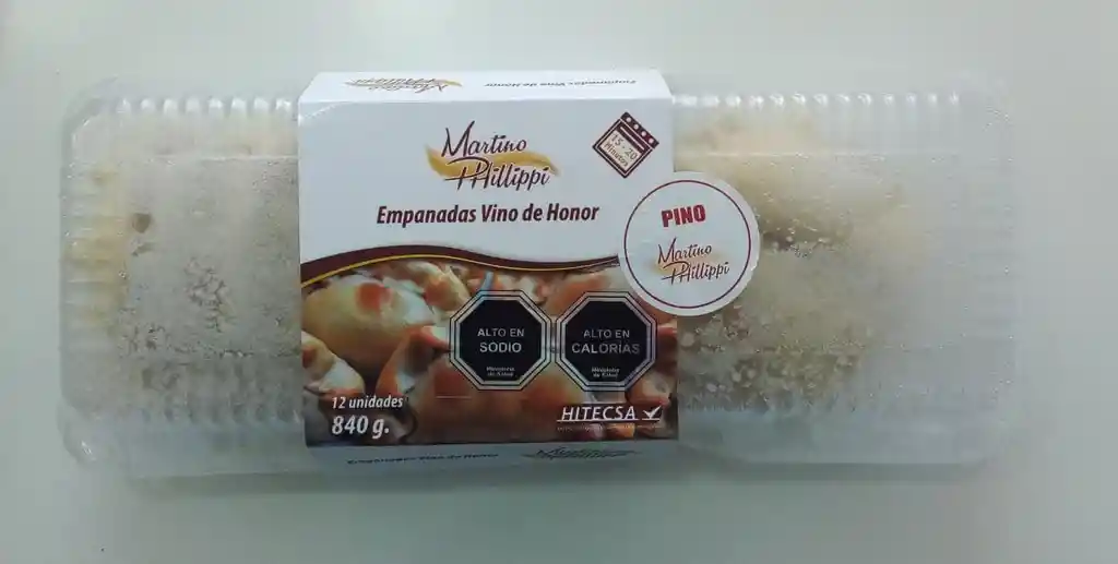 Empanadas Pino T. Vino Honor 12 Unidades