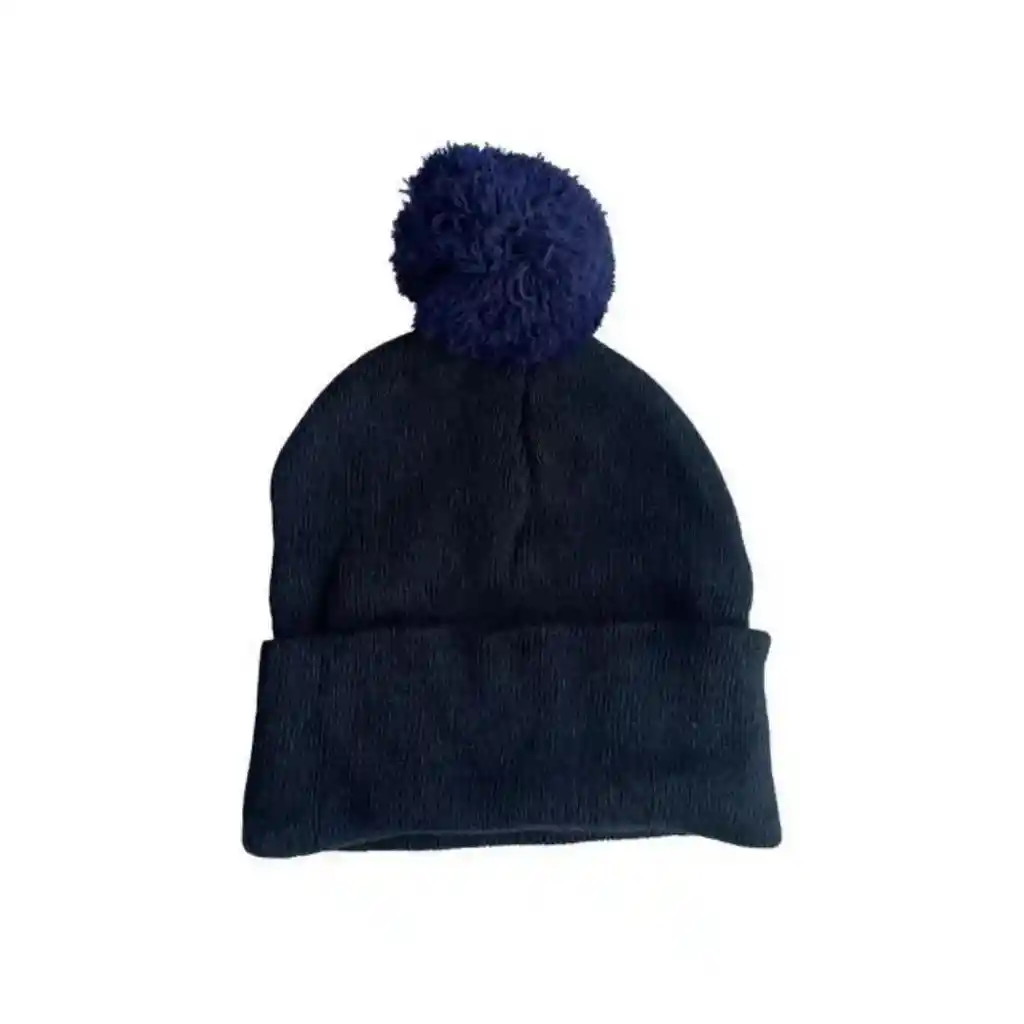 Gorro Beanie Lana Doblez Colores - Invierno
