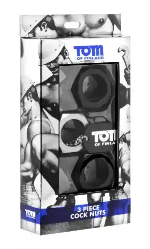 Pack Cockring Tuercas Tom Of Finland