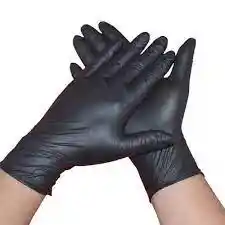 Guantes De Nitrilo Negros Talla M