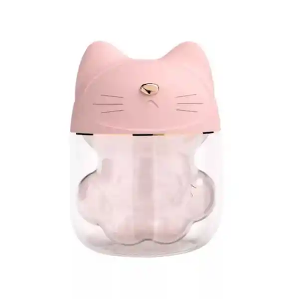 Humidificador, Lámpara Y Difusor De Aromas Forma De Gato