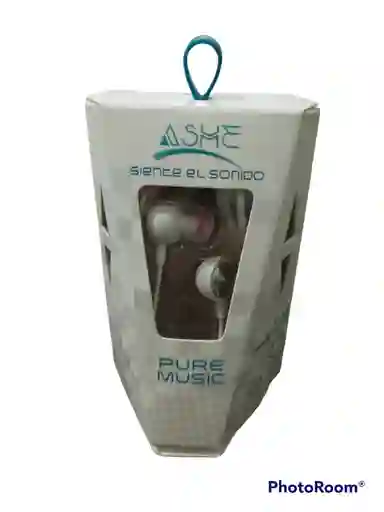 Audifonos Ashe Blanco Con Gomitas