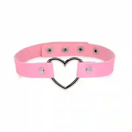 Gargantilla Sweet Heart Chrome Heart Rosa