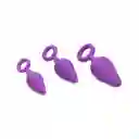 Set De Plugs Anales Rump Ringers – Púrpura