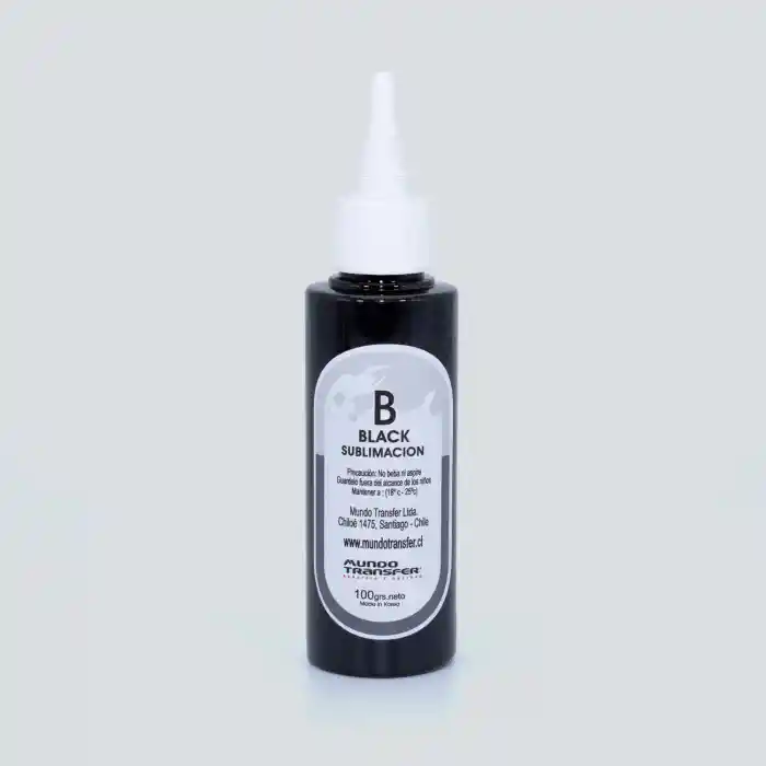 Tinta Para Sublimación Hs Korea Negro 100ml