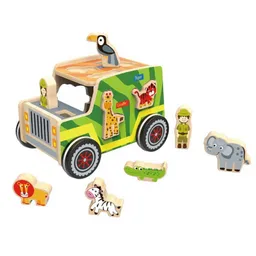 Jeep Safari De Madera - Tooky Toy