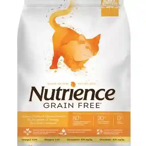 Nutrience Alimento para Gato Grain Free Pollo Pavo Arenque