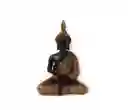 Figura Buda Color Negro Y Dorado