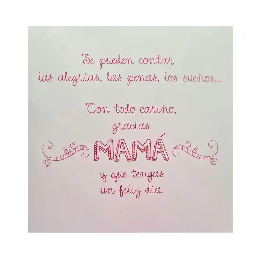 Tarjeta Extra Grande Mamá