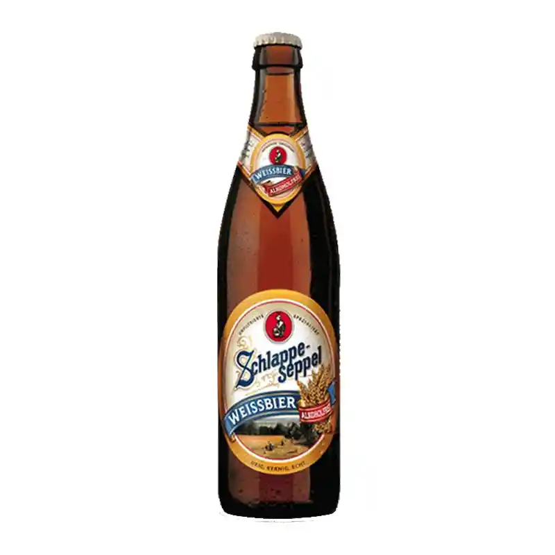 Cerveza Schlappeseppel Weissbier Sin Alc. 500 C.c.