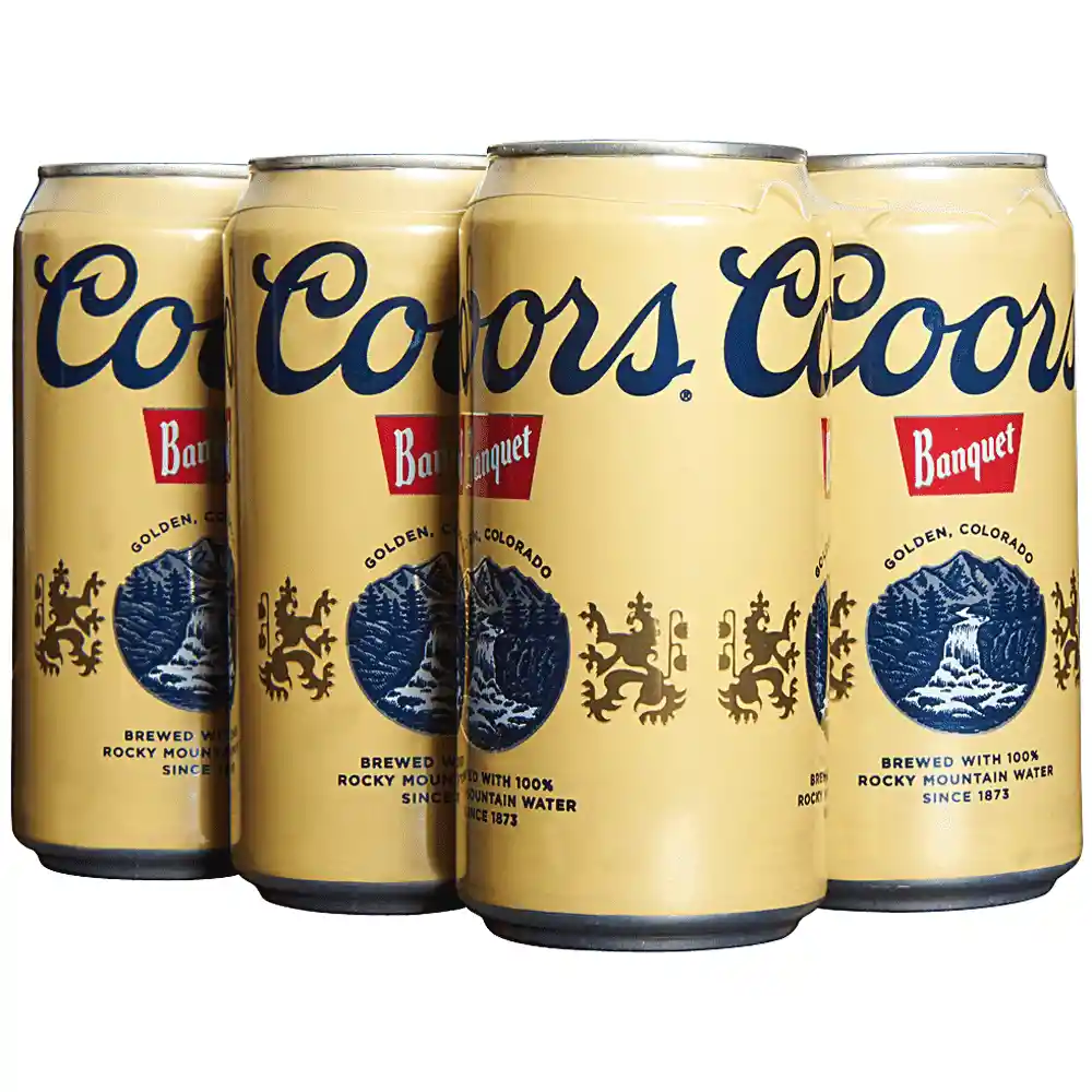 Coors Pack Cerveza  Orig. Lata 6 X 470 C.C.